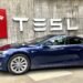 tesla bleue
