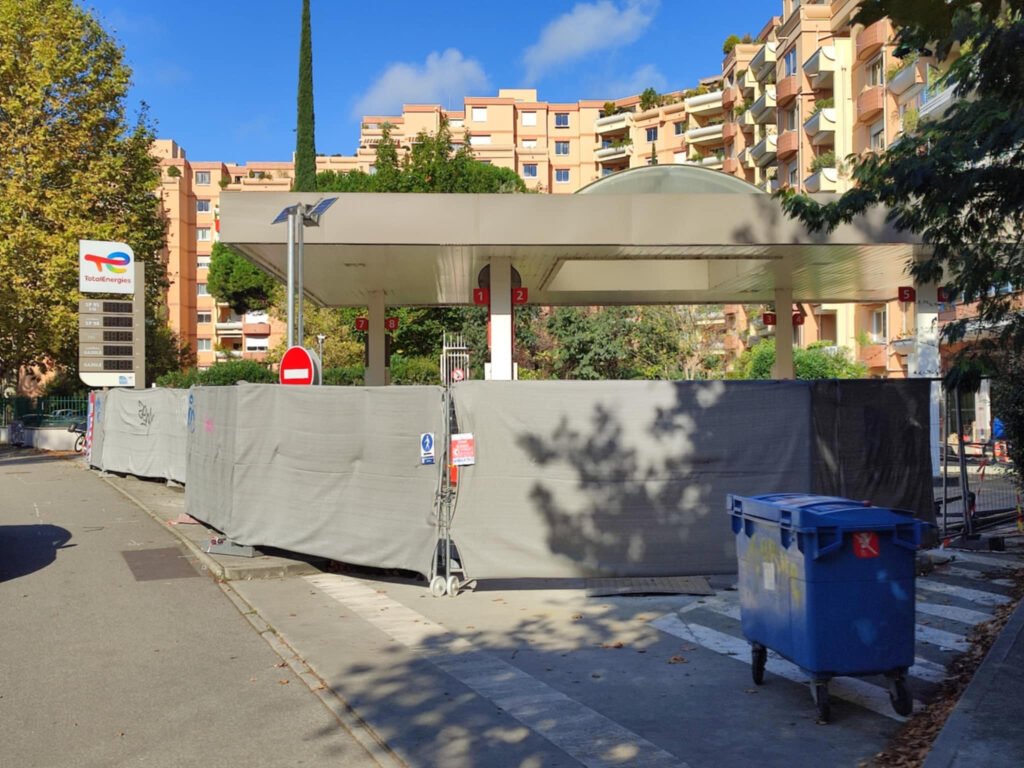 station service électrique